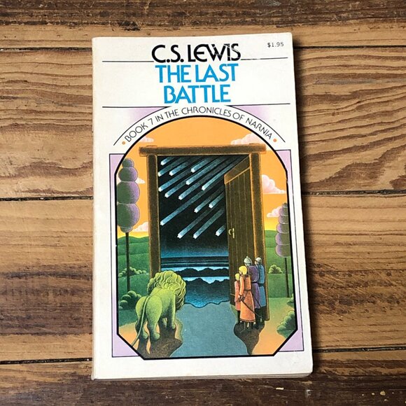 Chronicles of Narnia Book 7 The Last Battle C.S. Lewis 1970 Vintage Paperback - Picture 1 of 4